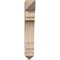 Ekena Millwork Merced Arts & Crafts Smooth Bracket, Douglas Fir, 3 1/2"W x 14"D x 22"H BKT04X14X22MRC03SDF - alternate 4